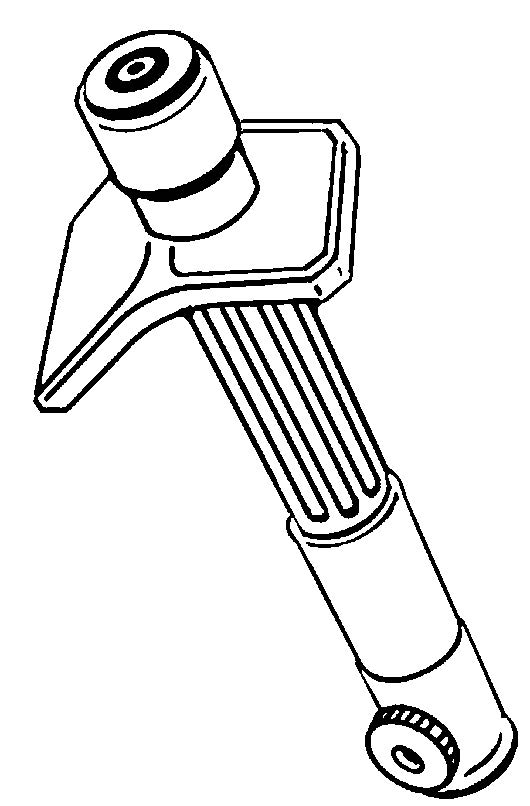 Une barre de fusion, représentée ici éteinte et sans son emballage amplificateur. Dans les mains d'un pilote qualifié, c'est l'arme la plus meurtrière de l'arsenal d'un mobile frame . Contrairement à un projectile ou une arme à faisceau , son utilisation précise minimise les dangers pour les forces amies, les civils ou les infrastructures. (2Rh, ou 2R d8 & w / amplificateur)